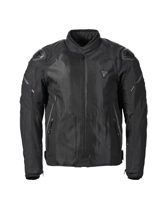 Triple Black Leather Jacket | Motorcycle Clothing